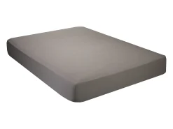 PIKOLIN Ropa De Cama^Sábana bajera 180x200cm| HOME| Algodón| Ajustable| 140 hilos Gris
