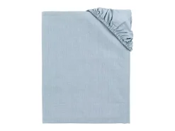 Clearance PIKOLIN Sábana bajera 90x200cm| HOME| Algodón| Ajustable| Natural Blanco roto
