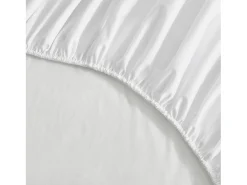 PIKOLIN Ropa De Cama^Sábana bajera y protector colchón 180x196cm| PKH| 2 en 1| Impermeable Blanco