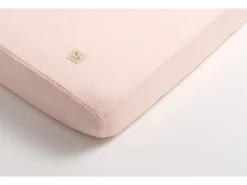 Sauthon Ropa De Cama^Sábanas bajeras de algodón ecológico Rosa