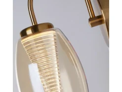 Aplique Para Pared^Searchlight Cyclone Aplique , Copa Champán Bronce