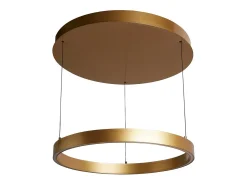 Searchlight Layla Colgante Gesture Control Oro, Acrílico Ópalo