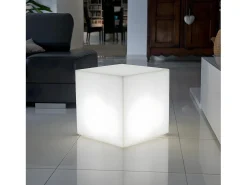 Clearance Lumisky Sector cúbico iluminado H40CM CARRY Blanco