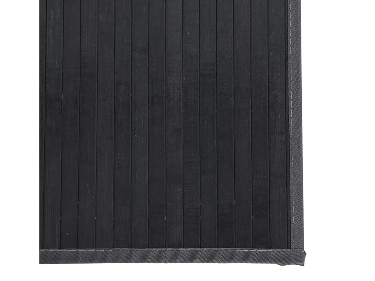 Garden Furniture Alfombra De Salón^Senad Alfombra rectangular bambú 70x100 cm Gris