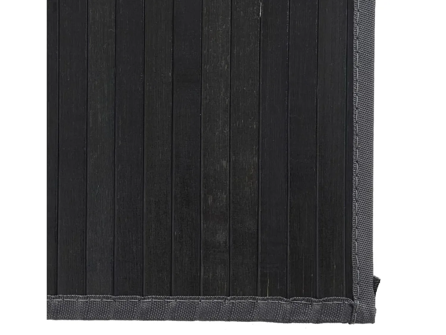 New Garden Furniture Senad Alfombra rectangular bambú 80x100 cm Negro