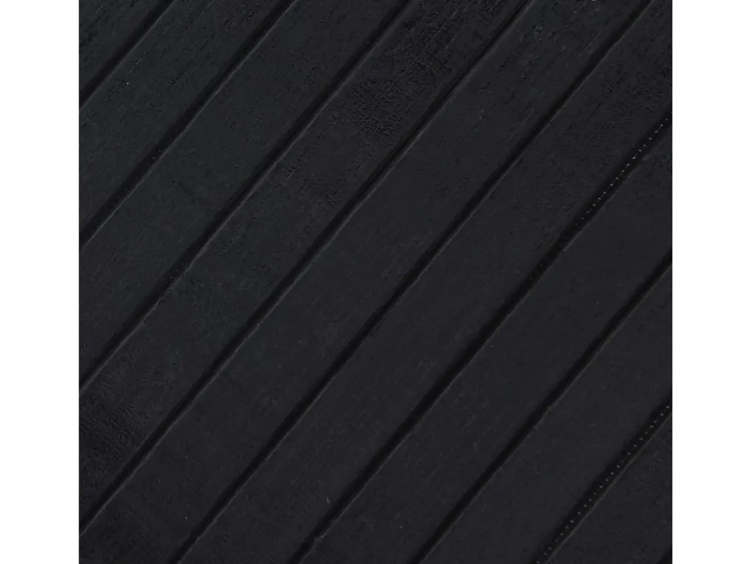 New Garden Furniture Senad Alfombra rectangular bambú 80x100 cm Negro