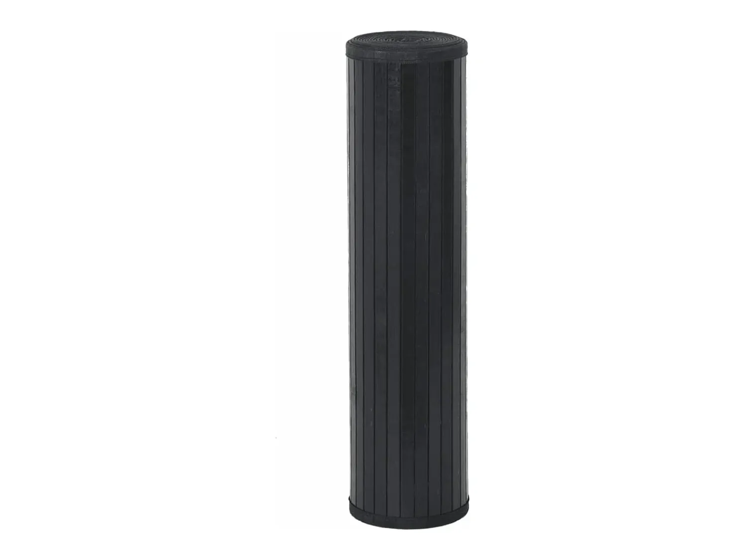 New Garden Furniture Senad Alfombra rectangular bambú 80x100 cm Negro