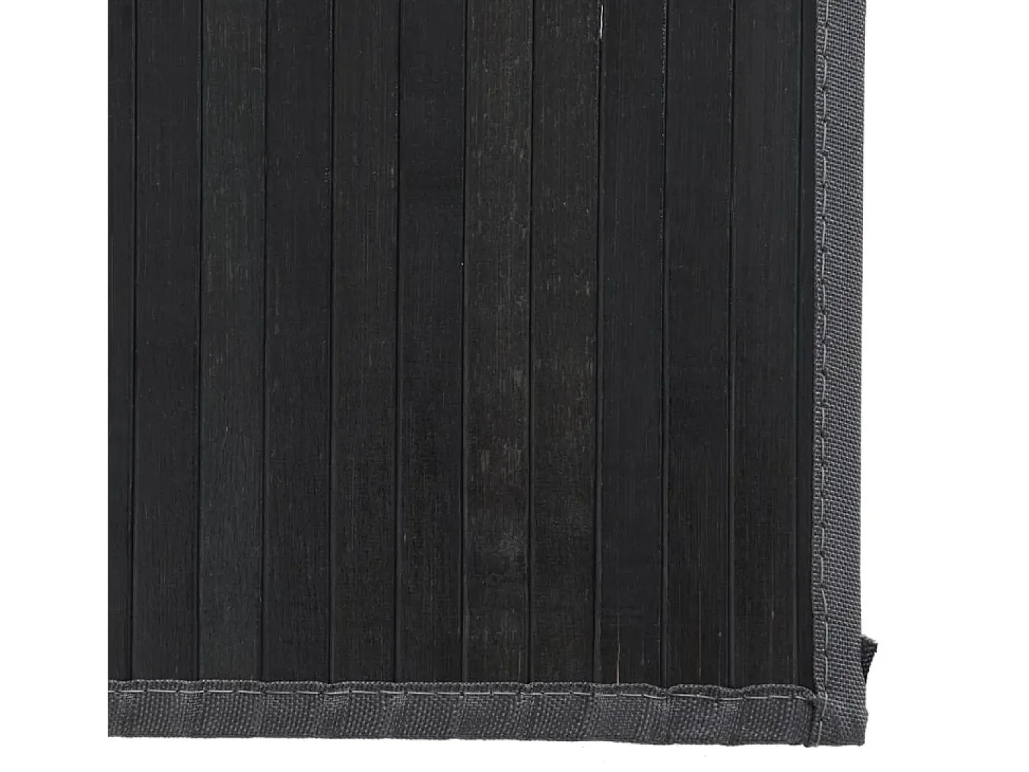 Garden Furniture Alfombra De Salón^Senad Alfombra rectangular bambú 80x400 cm Negro
