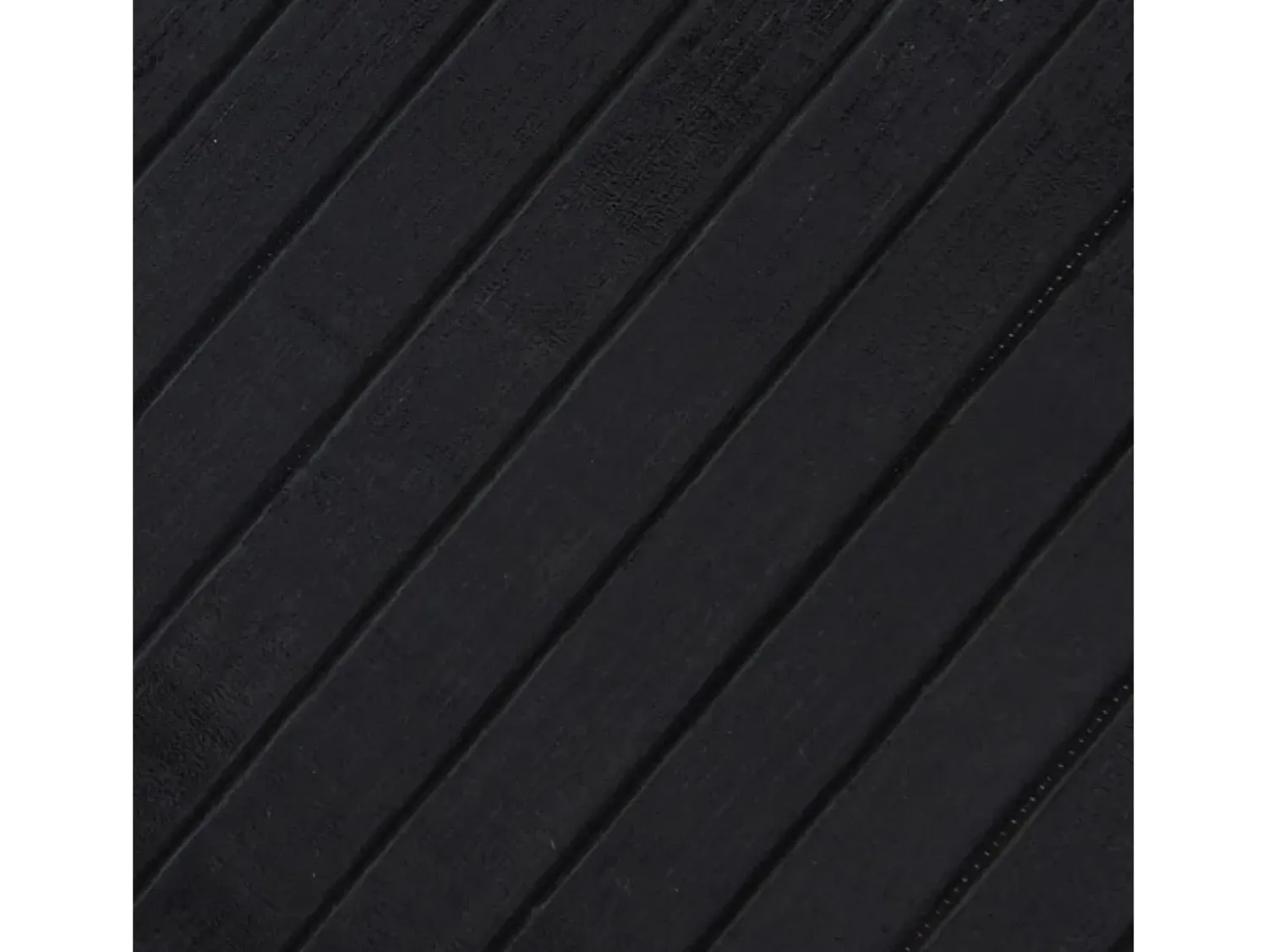 Garden Furniture Alfombra De Salón^Senad Alfombra rectangular bambú 80x400 cm Negro