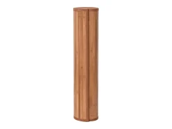 Outlet Garden Furniture Senad Alfombra rectangular bambú color natural 70x300 cm Camel