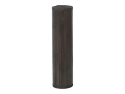 Outlet Garden Furniture Senad Alfombra rectangular bambú marrón oscuro 70x200 cm Color natural oscuro