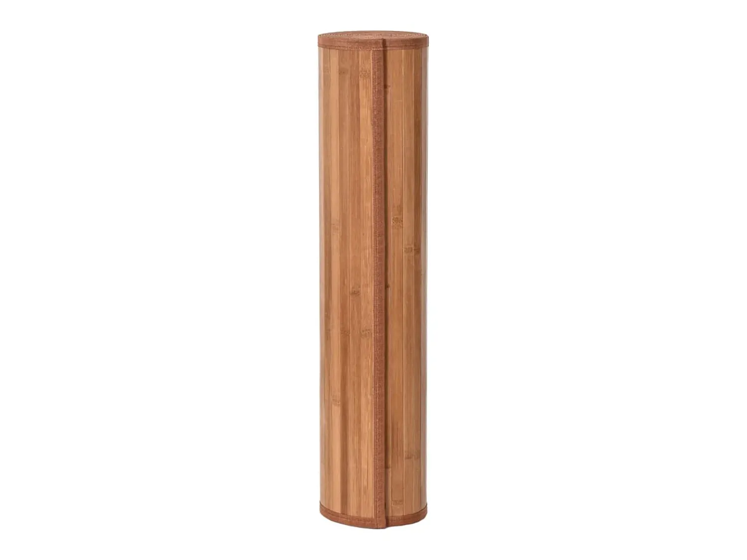 New Garden Furniture Senad Alfombra rectangular bambú color natural 100x300 cm Camel