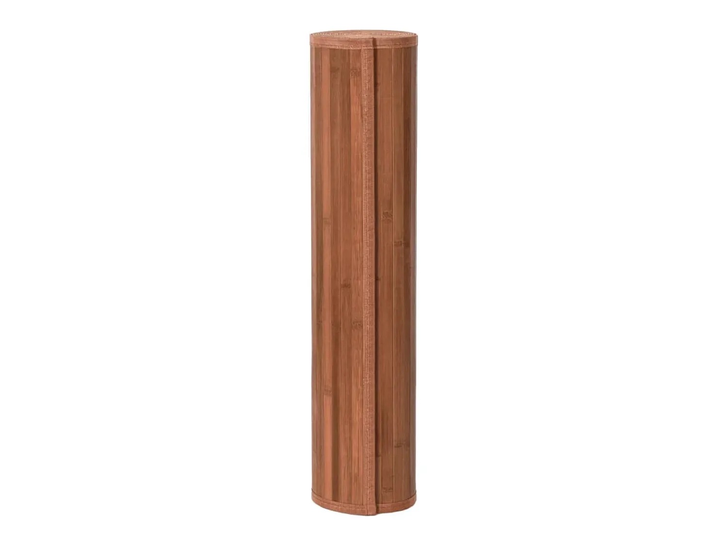 Clearance Garden Furniture Senad Alfombra rectangular bambú marrón 80x100 cm Marru00f3n