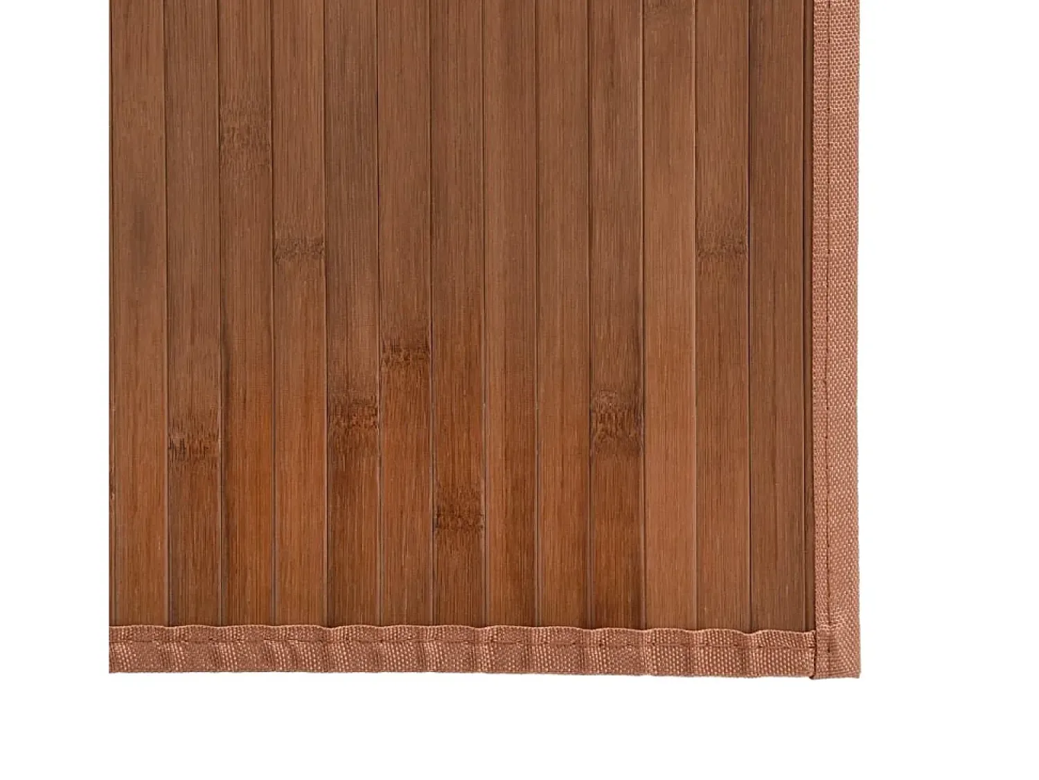Clearance Garden Furniture Senad Alfombra rectangular bambú marrón 80x100 cm Marru00f3n