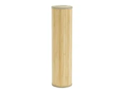 Outlet Garden Furniture Senad Alfombra rectangular bambú color natural claro 70x300 cm Beige