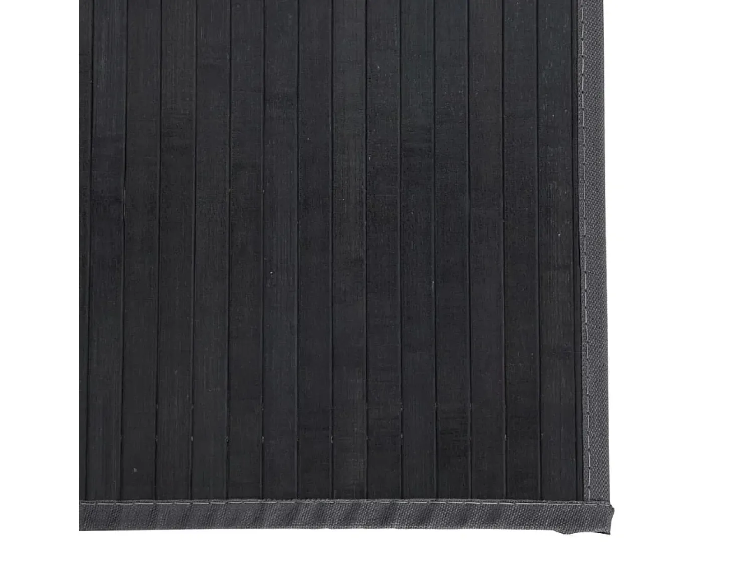 Garden Furniture Alfombra De Salón^Senad Alfombra rectangular bambú 100x400 cm Gris