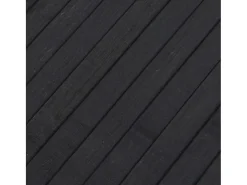 Senad Alfombra rectangular bambú gris 80x200 cm
