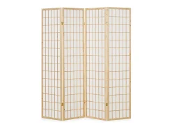 Separador de ambiente 175x176x2.2 cm Shoji natural