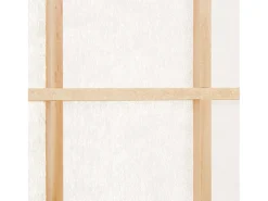 Separador de ambiente 175x176x2.2 cm Shoji natural