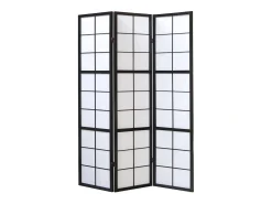 Sale Separador de ambiente 132x2.2x175 cm Shoji Negro