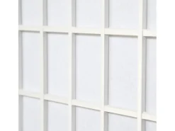 Separador de ambiente 175x264x2.2 cm blanco Shoji