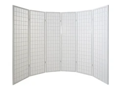 Separador de ambiente 175x264x2.2 cm blanco Shoji