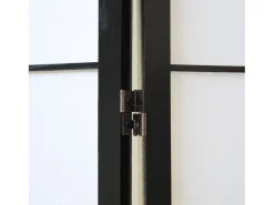 Separador de ambiente 264x2x179 cm negro Shoji