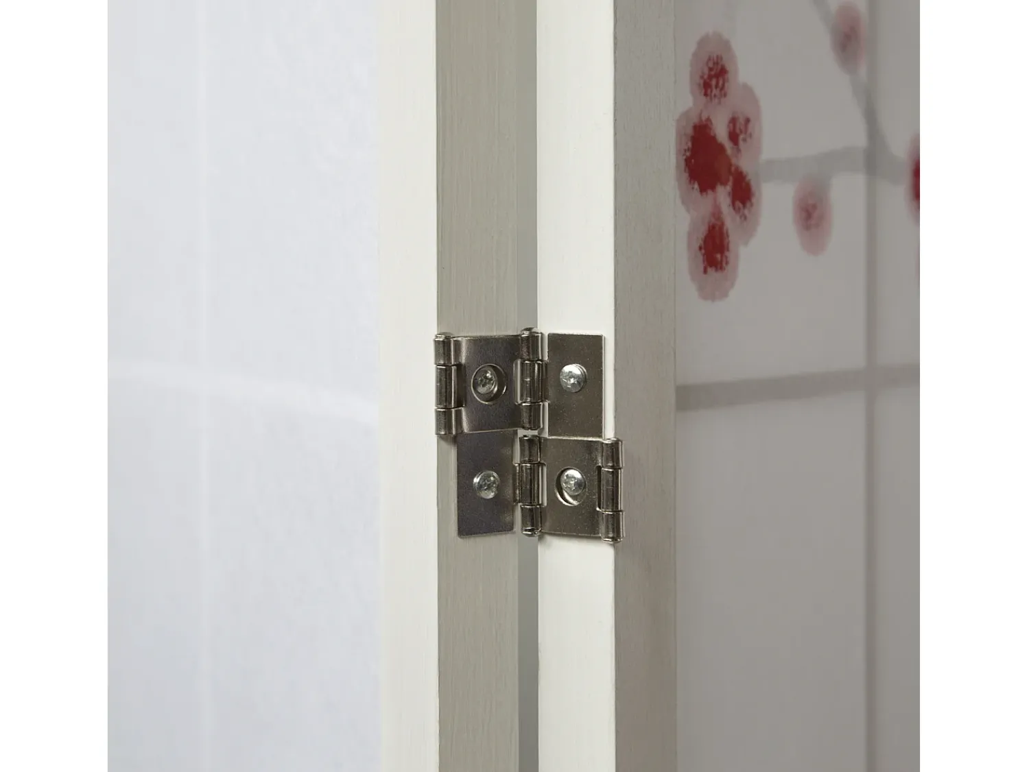 Clearance Separador de ambientes 179 cm blanco Rojo / Blanco