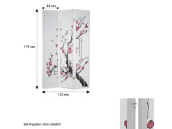 Separador de ambientes 179 cm Blanco