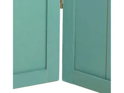 Separador de ambientes 170x120x2 cm Turquesa Estilo campestre