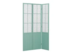 Separador de ambientes 170x120x2 cm Turquesa Estilo campestre