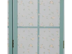 Separador de ambientes 170x120x2 cm Turquesa Estilo campestre