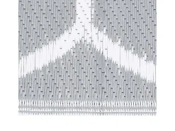 Garden Furniture Alfombra De Exterior^Seran Alfombra de exterior ARAKIL 80x250 cm PP Gris
