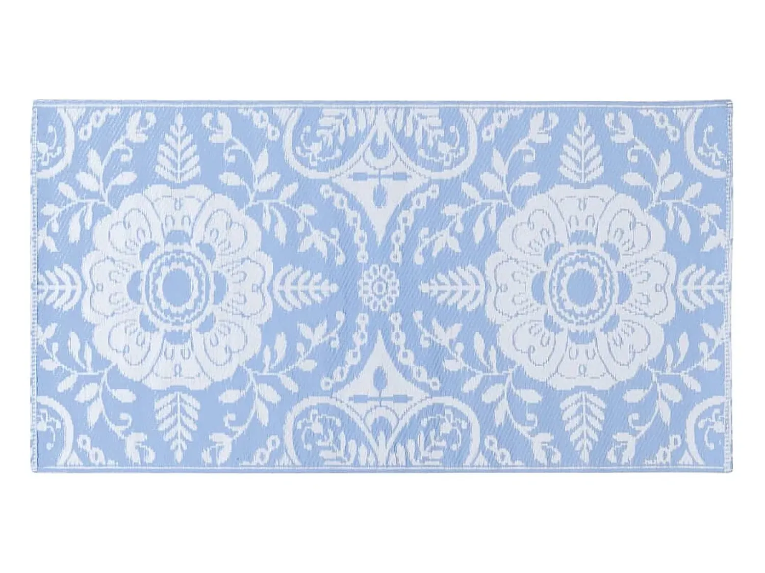 Garden Furniture Alfombra De Exterior^Seran Alfombra de exterior ARAKIL bebé 80x150 cm PP Azul
