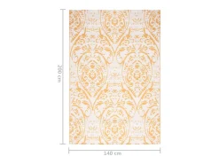 Clearance Garden Furniture Seran Alfombra de exterior ARAKIL amarilla 140x200 cm PP Amarillo