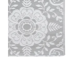 Garden Furniture Alfombra De Exterior^Seran Alfombra exterior ARAKIL PP claro 160x230 cm Gris