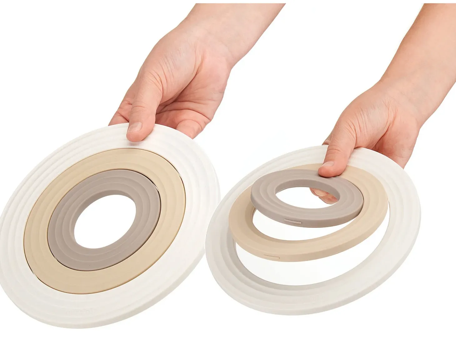 Set 3 en 1 Anillo Salvamanteles Guzzini
