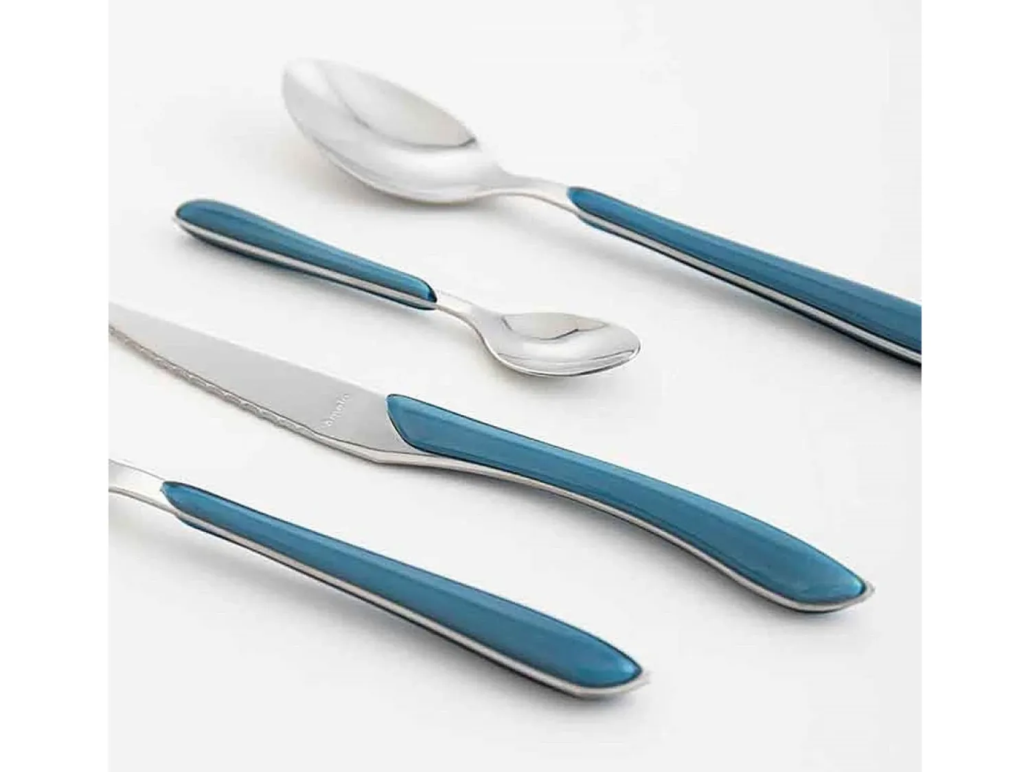 Sale Amefa Set de 24 cubiertos Eclat acero inoxidable Azul