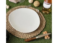 Set de 4 cuchillos de carne Achille Noir Amefa 11cm - Colección Auténtica y Resistente