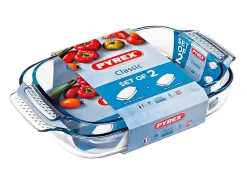 Set de 2 fuentes para horno Classic Pyrex rectangular 2,9L/3,8L