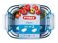 Set de 2 fuentes para horno Classic Pyrex rectangular 2,9L/3,8L