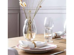 Hot VILLEROY & BOCH Set de 4 vasos de agua de cristal 250 ml, Rose Garden Transparente
