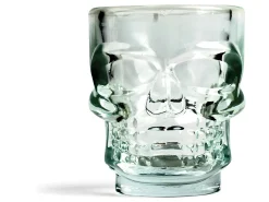 Set de 4 vasos de chupito calavera