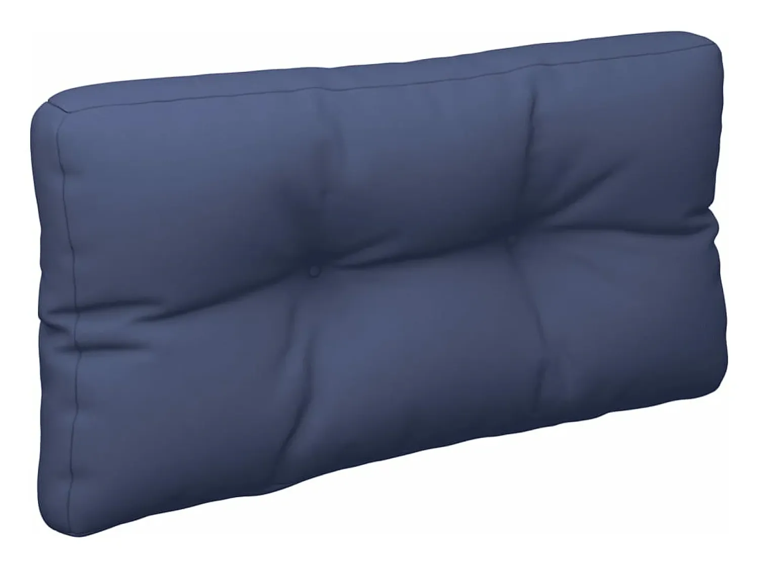 Clicnbuy Ropa De Casa^Set de cojines para sofá de palets tela marino 70x40x12 cm Azul