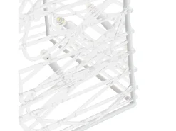 Set de cono de luz LED decorativo acrílico azul 30/45/60cm