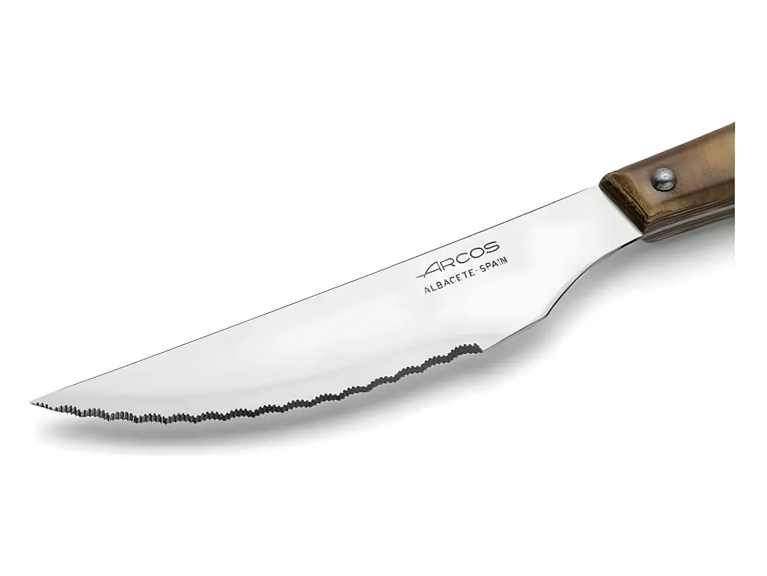 ARCOS Cubierto^Set de Cuchillos 11 cm Madera Acero Inoxidable 6 Piezas