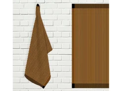 Clearance Soleil d'ocre Set de paños de cocina de algodón KENT y negro, por Amarillo