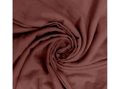 Best Soleil d'ocre Set funda nórdica de microfibra lavada 240x220 cm BOHEME Ladrillo, por Intemporel Rojo