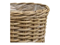 Set van 2 KALAK rieten manden – Binnen / Buiten