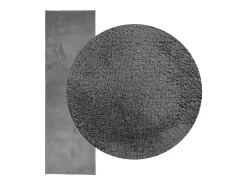Garden Furniture Alfombra De Salón^Sinto Alfombra de pelo corto OVIEDO 80x250 cm Gris antracita